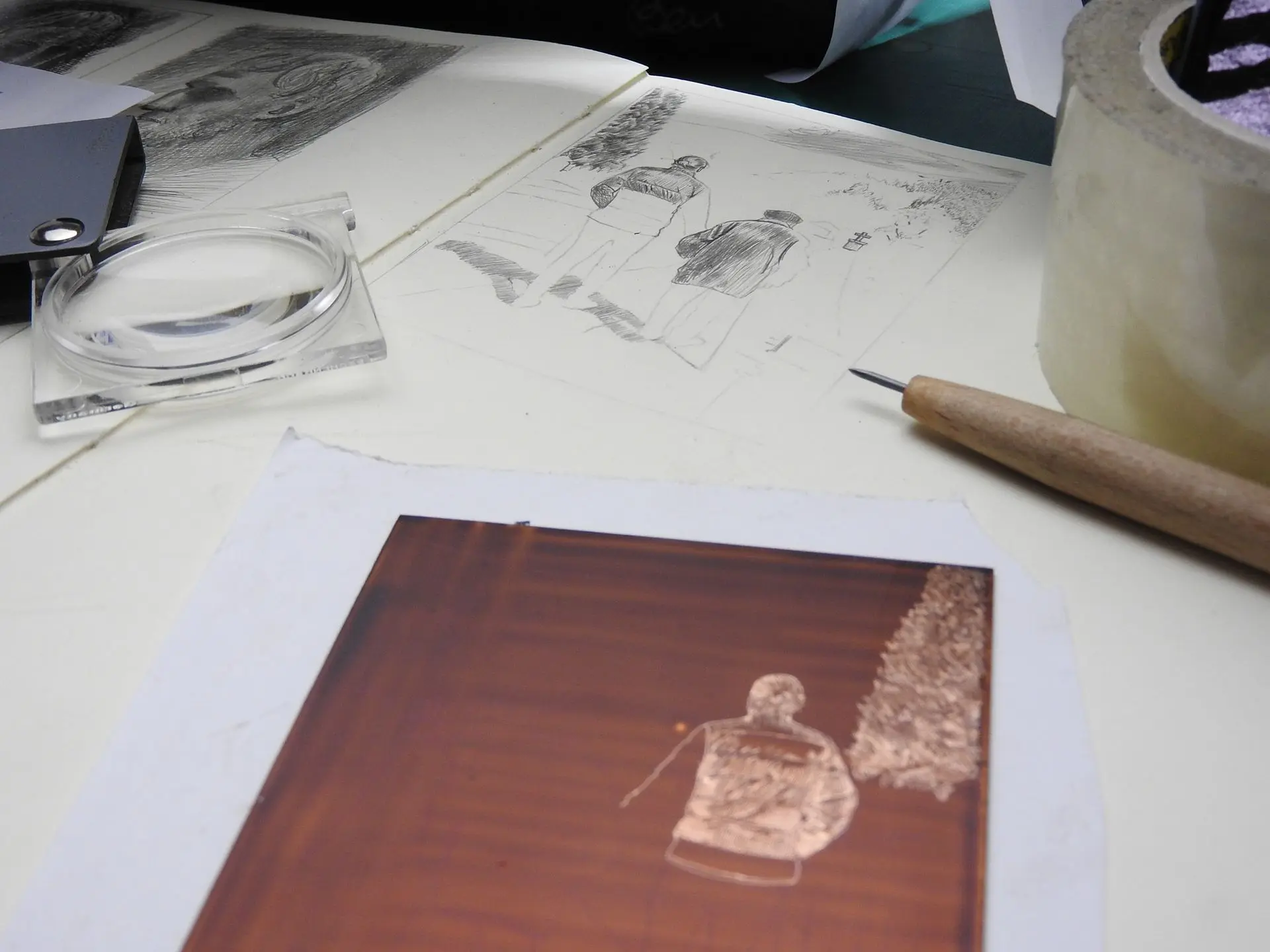 gravure interprétation atelier de gravure imprimerie d&#39;art